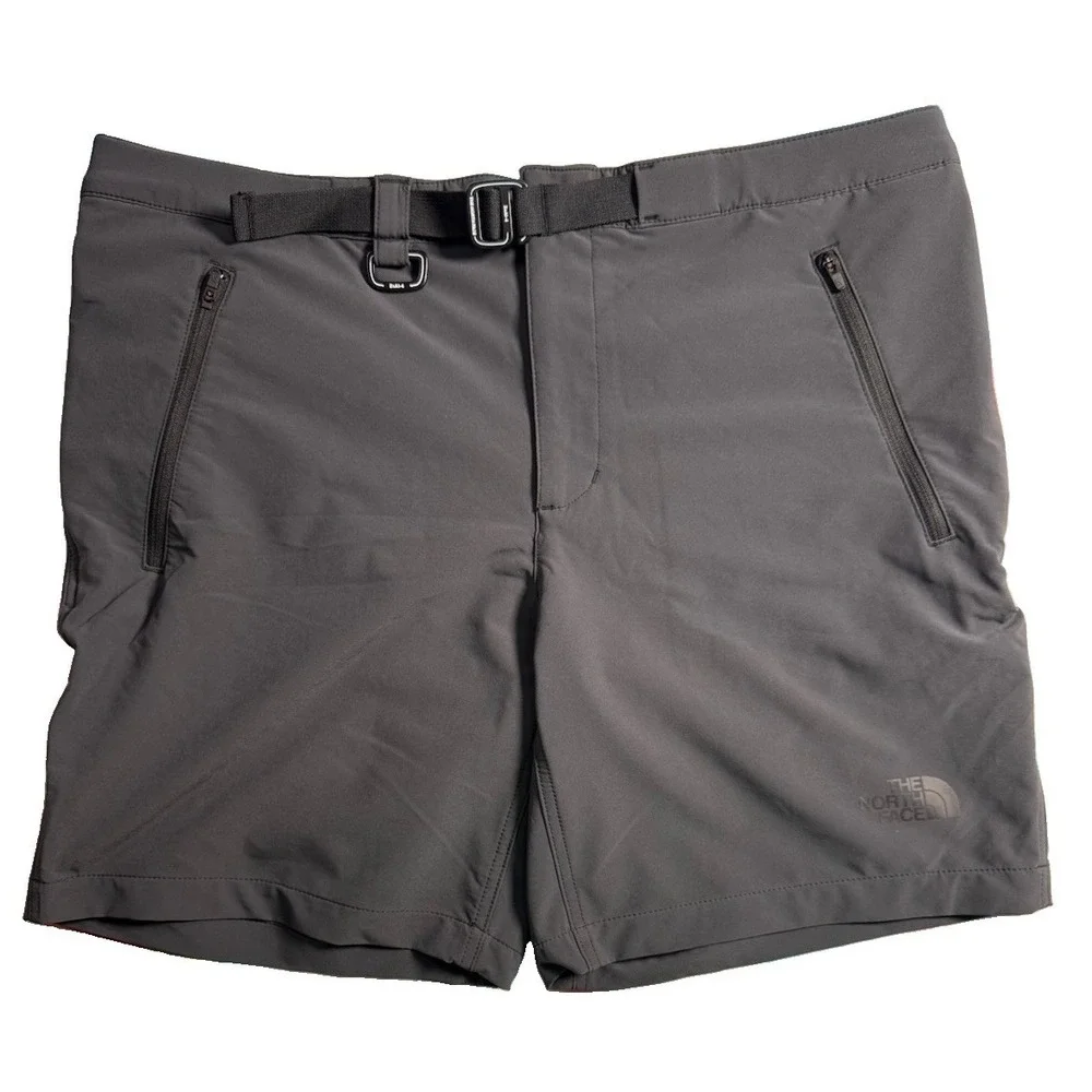 The North Face Mens Paramount Pro Gray Technical Hiking Shorts Large 36x8 NWOT